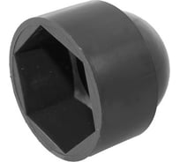 Колпачок на болт/гайку Миниворкс пластиковый М22, цвет черный – (5 шт.) TPD22