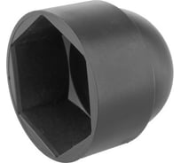 Колпачок на болт/гайку Миниворкс пластиковый М33, цвет черный – (1 шт.) TPD33