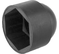 Колпачок на болт/гайку Миниворкс пластиковый М7, цвет черный – (15 шт.) TPD7