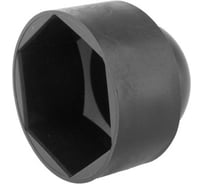 Колпачок на болт/гайку Миниворкс пластиковый М39, цвет черный – (1 шт.) TPD39