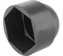 Колпачок на болт/гайку Миниворкс пластиковый М30, цвет черный – (2 шт.) TPD30