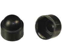 Колпачок на болт и гайку ЦКИ Глобал М5, черный, 100 шт. 49240