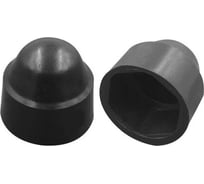 Колпачок на болт/гайку Росдюбель М14/S22 черный(100 шт)арт. 29-0080
