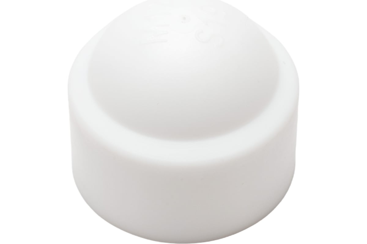 Пластиковый колпачок ЕВРОПАРТНЕР на болт/гайку M12, белый, 16 шт. 5 ...