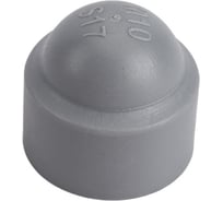 Колпачки на болт/гайку КРЕП-КОМП М10/S17 темно-серый, 200 шт. 29-0062