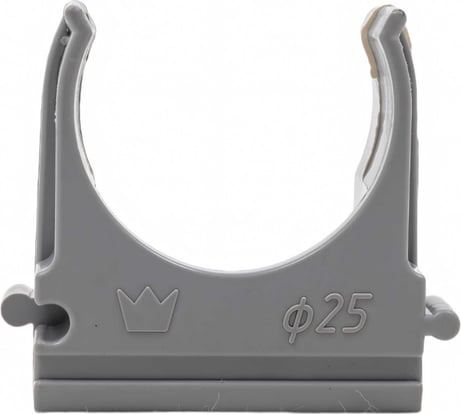 Клипса для гофротрубы Электропласт d25 мм (ЭП) 25KL100GR