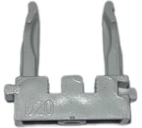 Клипса для гофротрубы Электропласт под монтажный пистолет, d20 мм 20MP100GR