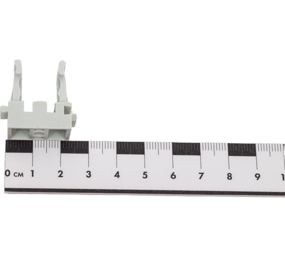Клипса для гофротрубы Электропласт под монтажный пистолет, d16 мм 16MP100GR
