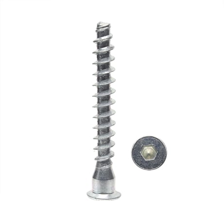 Конфирмат BOWT 7x50 мебельная стяжка 30 шт K02103