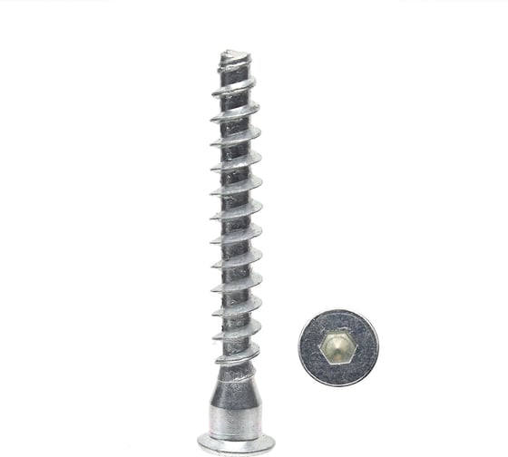 Конфирмат BOWT 7x50 мебельная стяжка 10 шт K02101 1