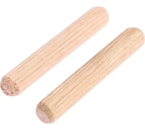 Шкант ТУНДРА 8x50 мм с насечкой, бук, 2000 шт 9512266