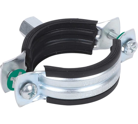 Хомут Walraven WLC, M8, 40-46 мм, 1 1/4, с резиновым вкладышем 33335046 3391046