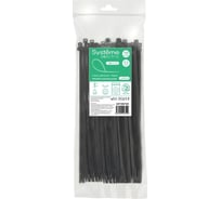 Кабельная стяжка Systeme Electric 380x7.6 мм, черная, 100 шт. IMT38076B