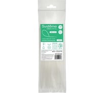 Кабельная стяжка Systeme Electric 300x3.6 белая (100шт) IMT30036W