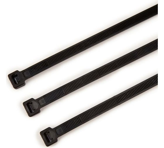 Кабельный хомут 3М Scotchflex FS 135 AW-C черный, 135 мм х 2.5 мм, уп. 100 шт. 7000035284