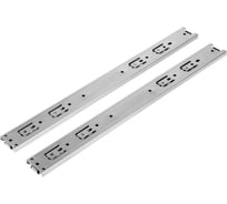 Шариковые направляющие ТУНДРА L=450 мм, Н=42 мм, толщина 0.7 мм, 2 шт. 9236147