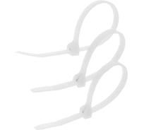 Хомут-стяжка с металлическим замком ТУНДРА размер 4.7x150 мм, натуральный 9543977