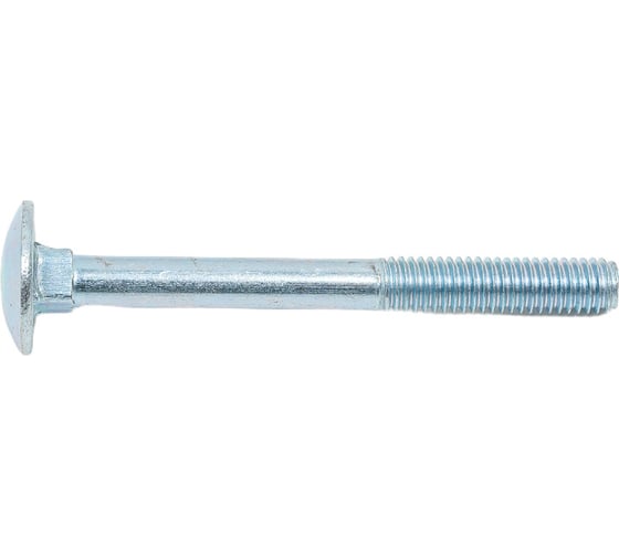 Болт Мир Крепежа DIN 603 М6x60, 4.8, цинк, 5 шт. ЦБ-00092499