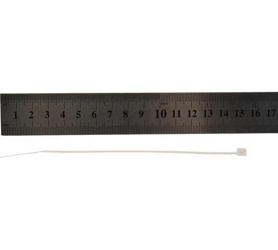 Нейлоновая стяжка RUCELF бел. 3x150 мм СТБ-3x150-Б 00-00005635