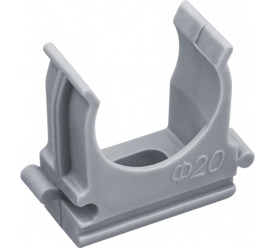 Клипса-держатель для труб Navigator NCR-T-20-B100 20 мм (уп. 100 шт.) 61229
