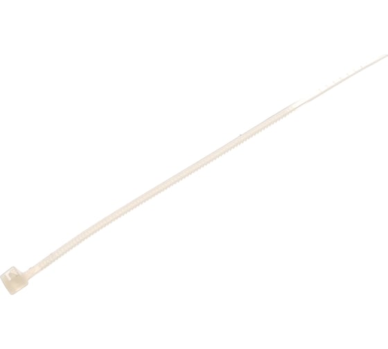 Нейлоновый хомут KRAFT 2.5х100, белый, уп-ка 50 шт KT 880600