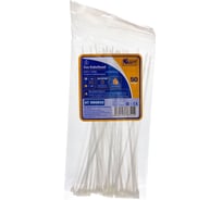 Нейлоновый хомут KRAFT 2.5х200, белый уп-ка 50 шт KT 880602