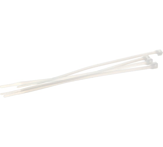 Нейлоновый хомут KRAFT 4.8х200, белый уп-ка 50 шт KT 880606