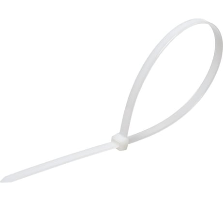 Пластиковый хомут белый 5.0x450мм универсальный 50шт Эврика ER-05451 956531