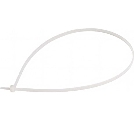 Пластиковый хомут белый 5.0x500мм универсальный 50шт Эврика ER-05501 956537