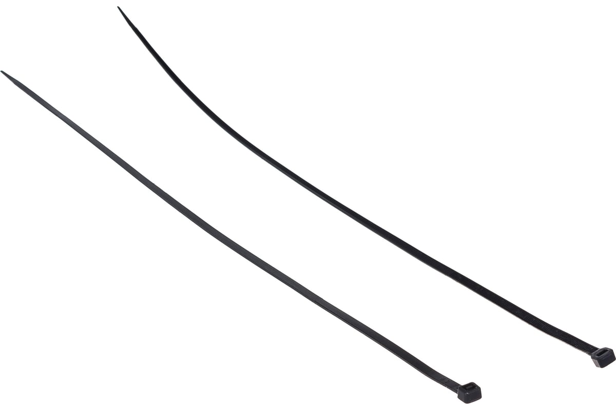 Универсальный пластиковый хомут ЭВРИКА черный 5.0x500мм 25шт ER-15502 ...