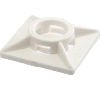 Площадка для бандажа Стройбат самокл., 27х27 мм, бесцветный, 6 шт 005841