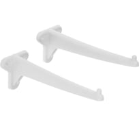 Пластмассовый кронштейн для умывальника MasterProf 320 мм ИС.130791
