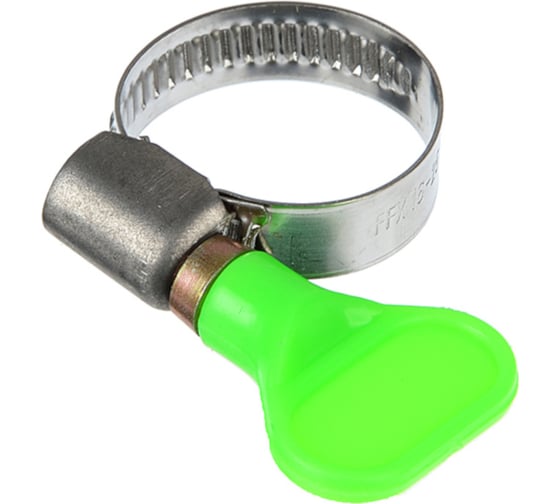 Обжимной хомут для шланга MasterProf 1/2" и 3/4" 12 - 20 мм, бабочка, 2 шт ДС.030024 1