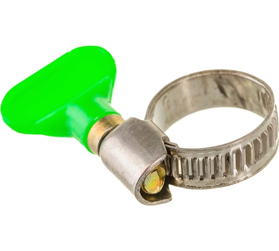Обжимной хомут для шланга MasterProf 1/2" и 3/4" 12 - 20 мм, бабочка, 2 шт ДС.030024