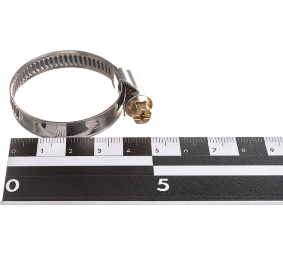 Обжимной хомут для шланга MasterProf 1.1/4" 25-40 мм, 2 шт ДС.030032