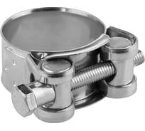 Силовой оцинкованный хомут Masterprof 32-35 мм ИС.140805