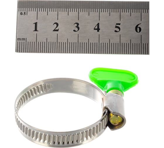 Обжимной хомут для шланга MasterProf 1.1/4" 25 - 40 мм, бабочка, 2 шт ДС.030027