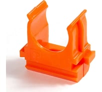 Крепёж-клипса для труб Промрукав АБС-пластик оранжевая д32 25 шт. PR13.0105