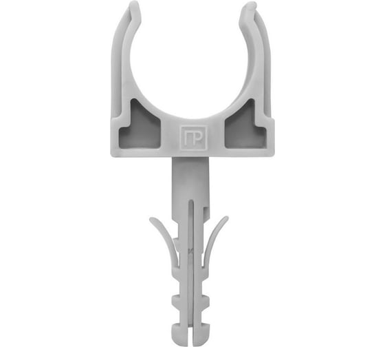Крепеж-клипса с дюбелем Промрукав серая д32 25 шт. PR13.0298 1