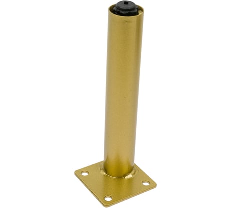 Мебельная опора-ножка ФМС ф25x150, регулируемая, золото, 4 шт. 71191076