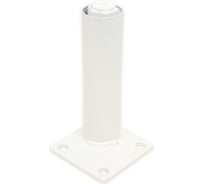 Мебельная опора-ножка ФМС ф25x100, регулируемая, белая, 4 шт. 71190851