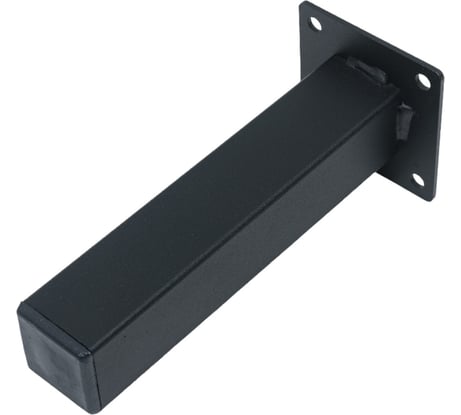 Мебельная опора-ножка ФМС 30x30x150, черная, 4 шт. 71192082