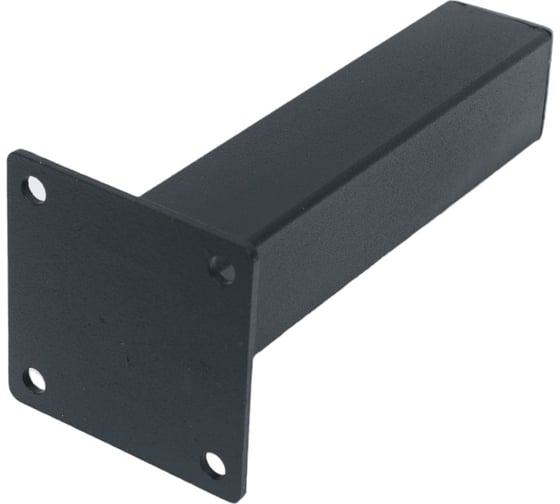 Мебельная опора-ножка ФМС 30x30x150, черная, 4 шт. 71192082