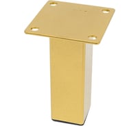 Мебельная опора-ножка ФМС 30x30x100, золото, 4 шт. 71191876
