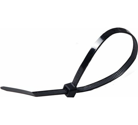 Нейлоновая стяжка RUCELF черн. 4x300 мм СТБ-4x300-Ч 00-00005642