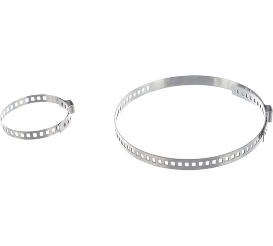 Универсальные хомуты ШРУСа DolleX D=20-50, D=50-120, пара, нерж.сталь, еврозамок XSU-02