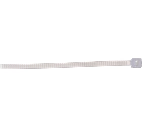 Хомут стяжка DolleX 2.5х200, нейлоновая, уп. 100 шт. белый SN-321