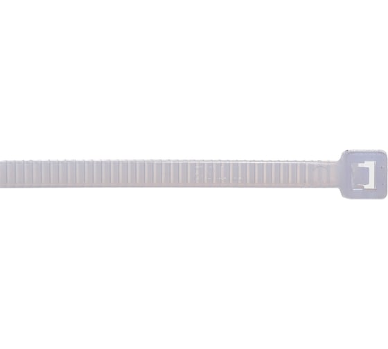 Нейлоновый хомут стяжка DolleX 3,6х200 мм, уп. 100 шт., белый SN-421