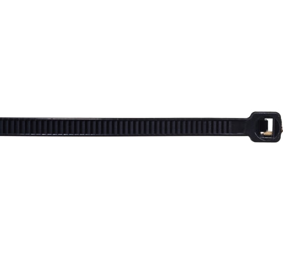 Нейлоновый хомут стяжка DolleX 3,6х300 мм, уп. 100 шт., черный SN-430