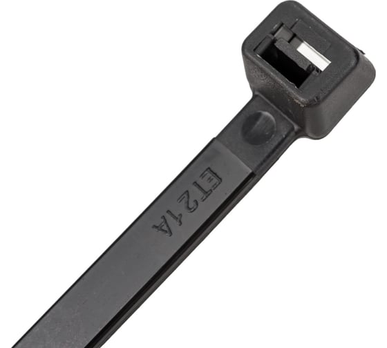 Нейлоновый хомут стяжка DolleX 7,6х300 мм, уп. 100 шт., черный SN-830